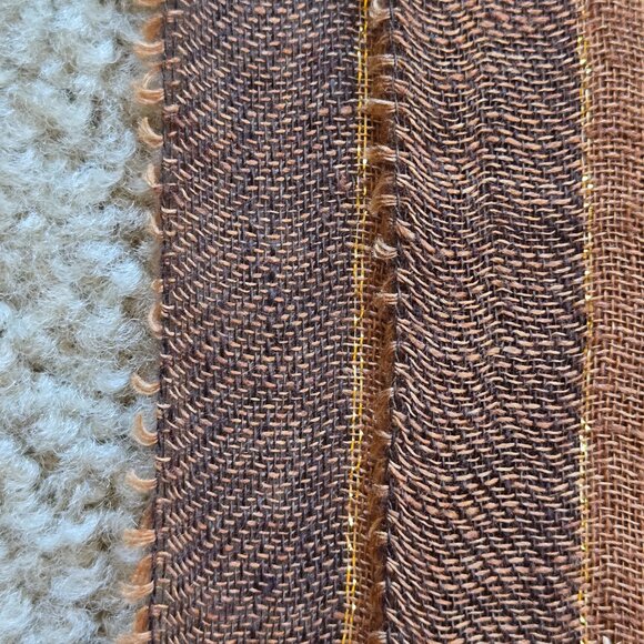 Helen Welsh Linen Scarf *SMALL HOLE* - Picture 5 of 7